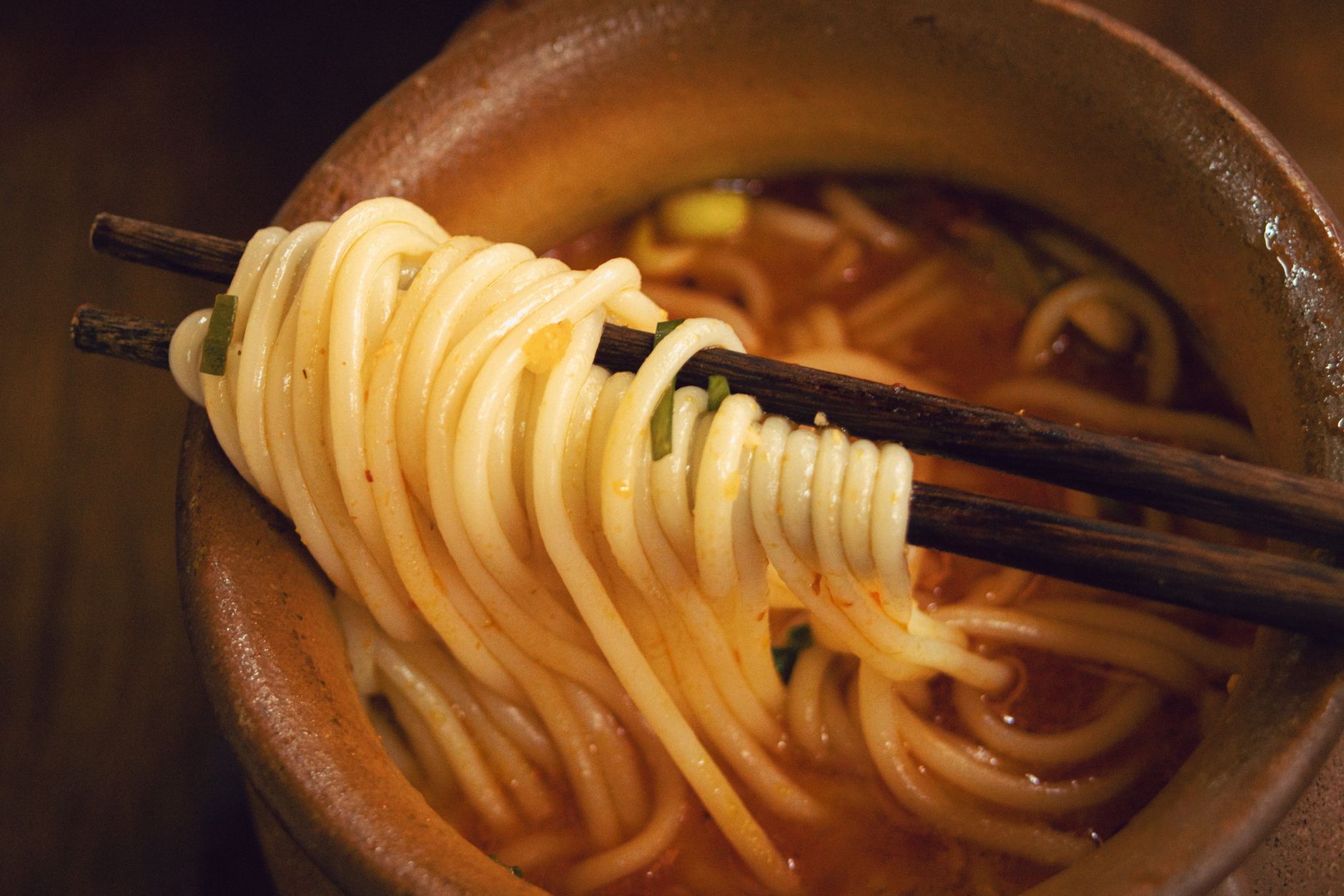 chinese noodle soup bowl breakfast