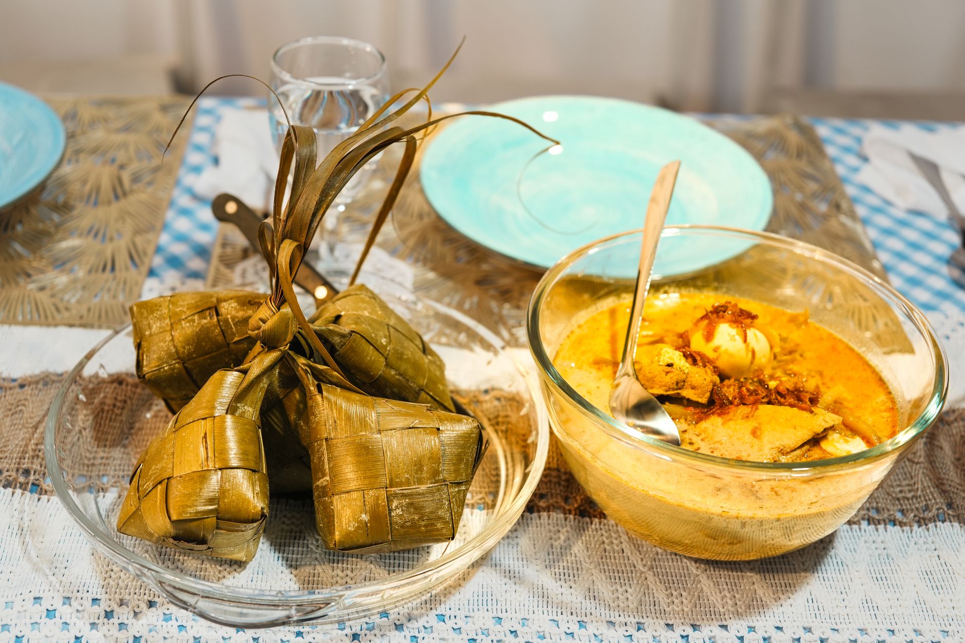 Malaysian modern cuisine plated dish