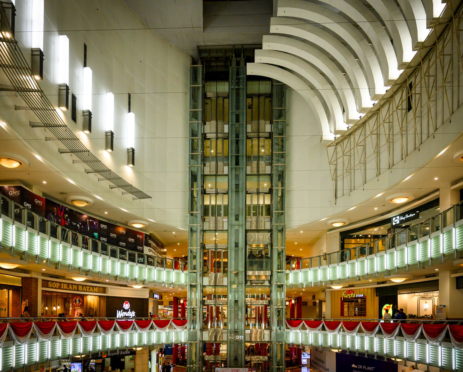 kuala lumpur shopping mall interior daytime