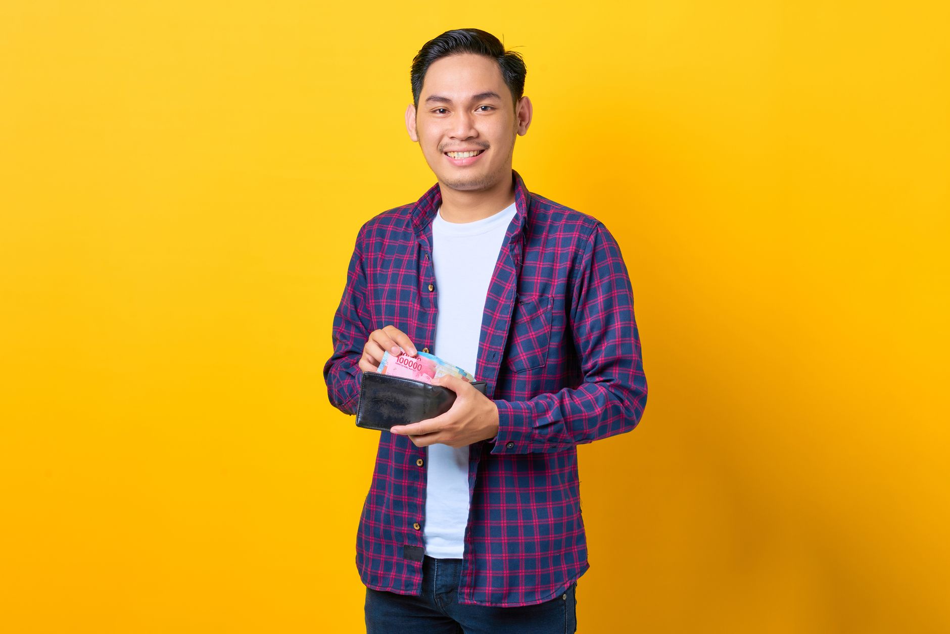 malaysia ringgit cash wallet